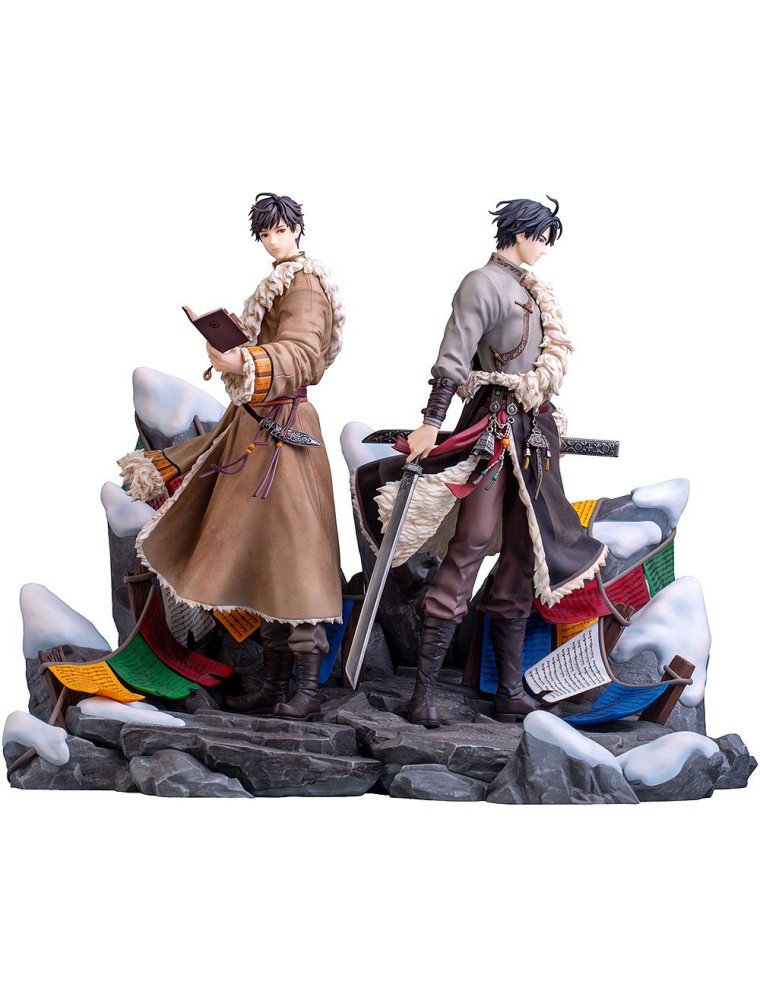 Time Raiders Pvc Statuas 1/7 Wu Xie & Zhang Qiling: Floating Life In Tibet Ver. Special Set 28 Cm Myethos