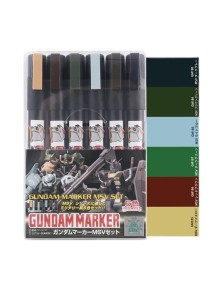 GUNDAM MARKER AMS-127 MSV SET PENNARELLO GSI CREOS