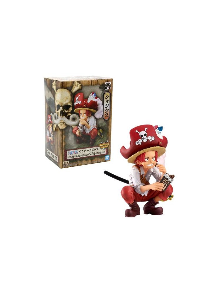 One Piece The Grandline Children Wanokuni Special Shanks Figura 9cm Banpresto