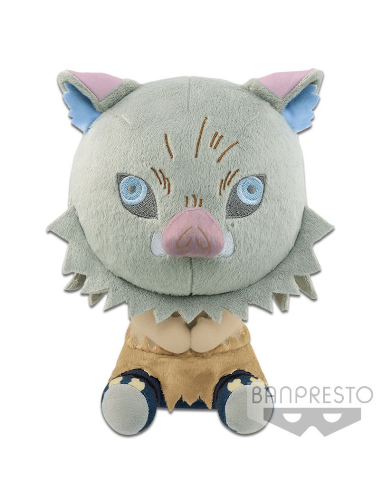 Kimetsu No Yaiba Demon Slayer Inosuke Hashibira Peluche 20cm Banpresto