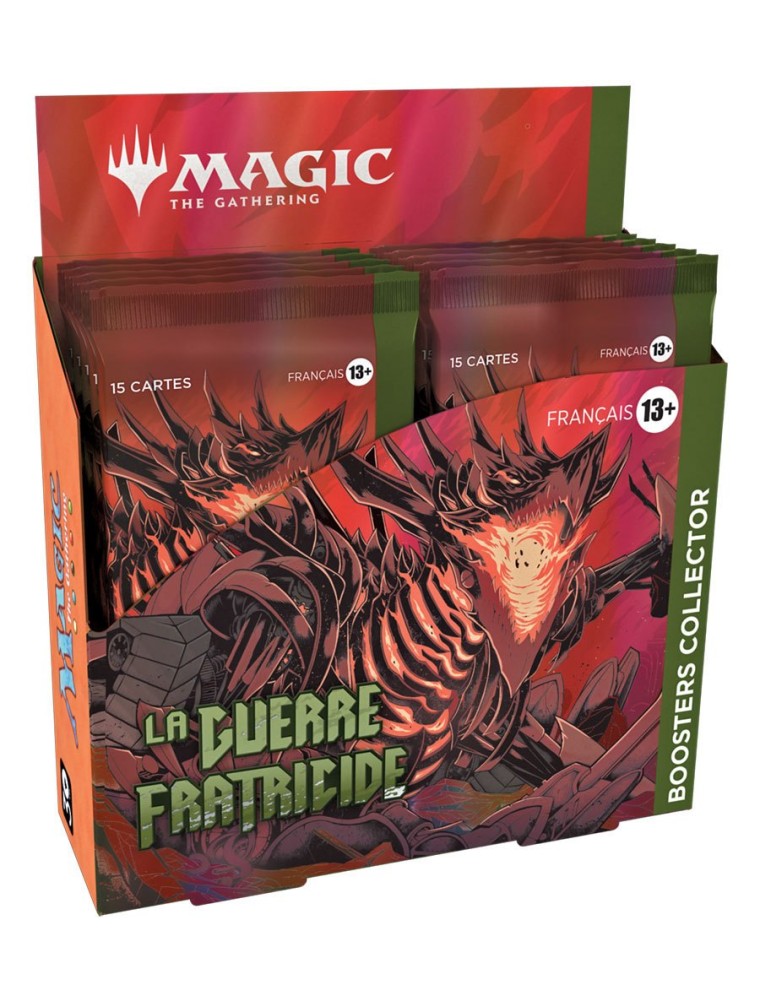 Magic The Gathering La Guerre Fratricide Da Collezionebooster Display (12) French Wizards Of The Coast