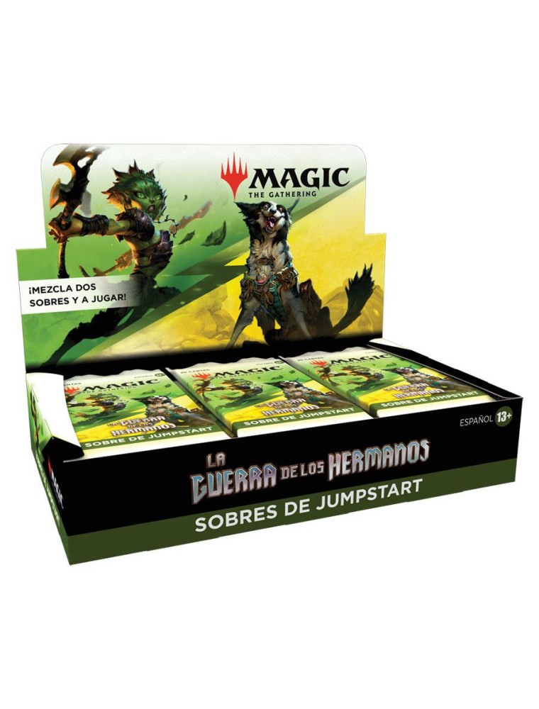 Magic The Gathering La Guerra De Los Hermanos Jumpstart Booster Display (18) Spagnolo Wizards Of The Coast