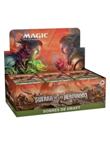 Magic The Gathering La Guerra De Los Hermanos Draft Booster Display (36) Spagnolo Wizards Of The Coast