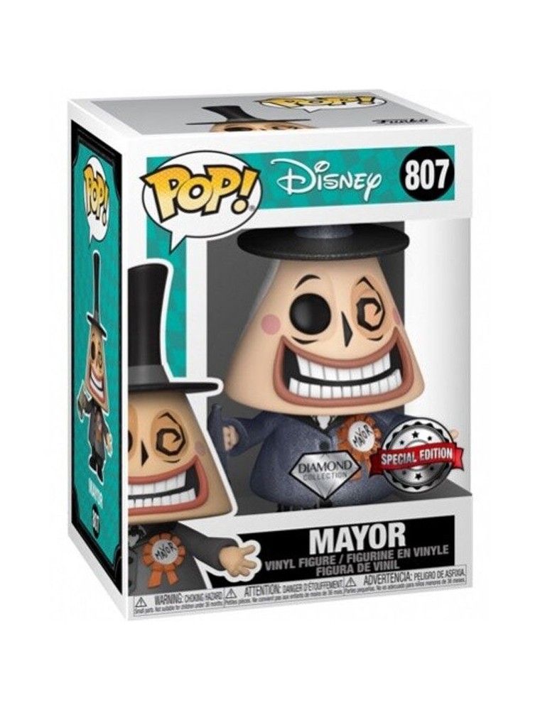 Pop Figura Disney Nightmare Before Christmas Mayor Esclusiva Funko