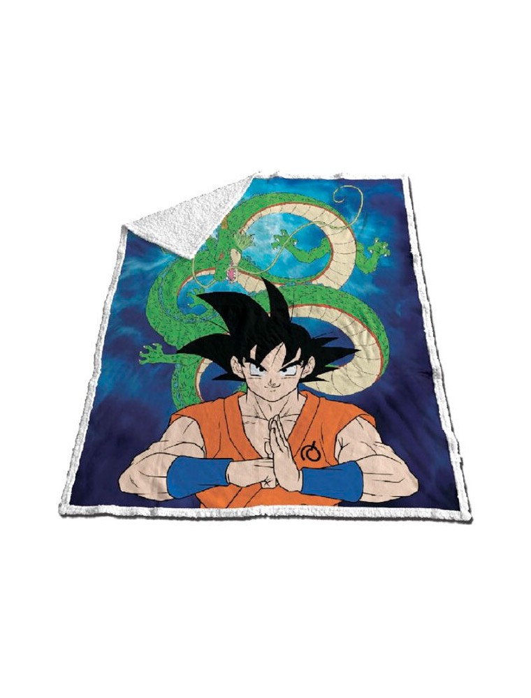 Dragon Ball Z coral sherpa blanket Toei Animation