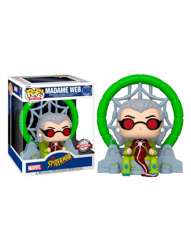 Pop Figura Marvel Spider-man Madame Web Esclusiva Funko