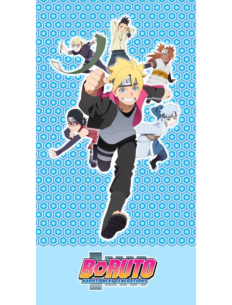 Naruto Boruto Big Asciugamano Telo Mare Sakami Merchandise