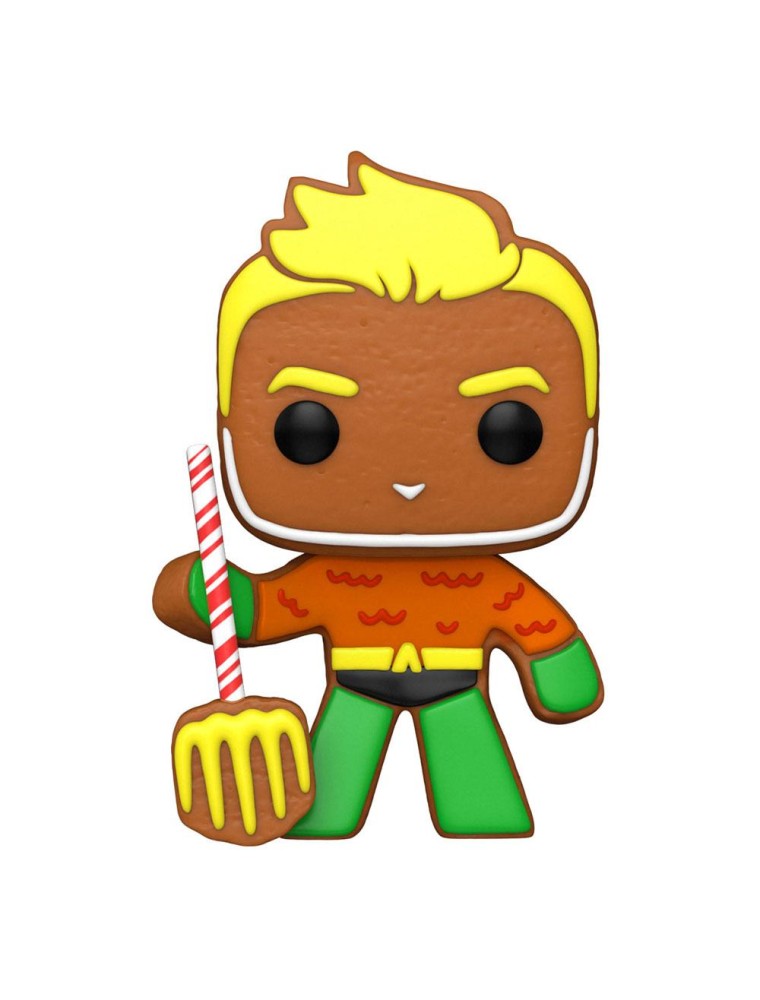 Dc Comics Holiday 2022 Pop! Heroes Vinile Figura Aquaman 9 Cm Funko