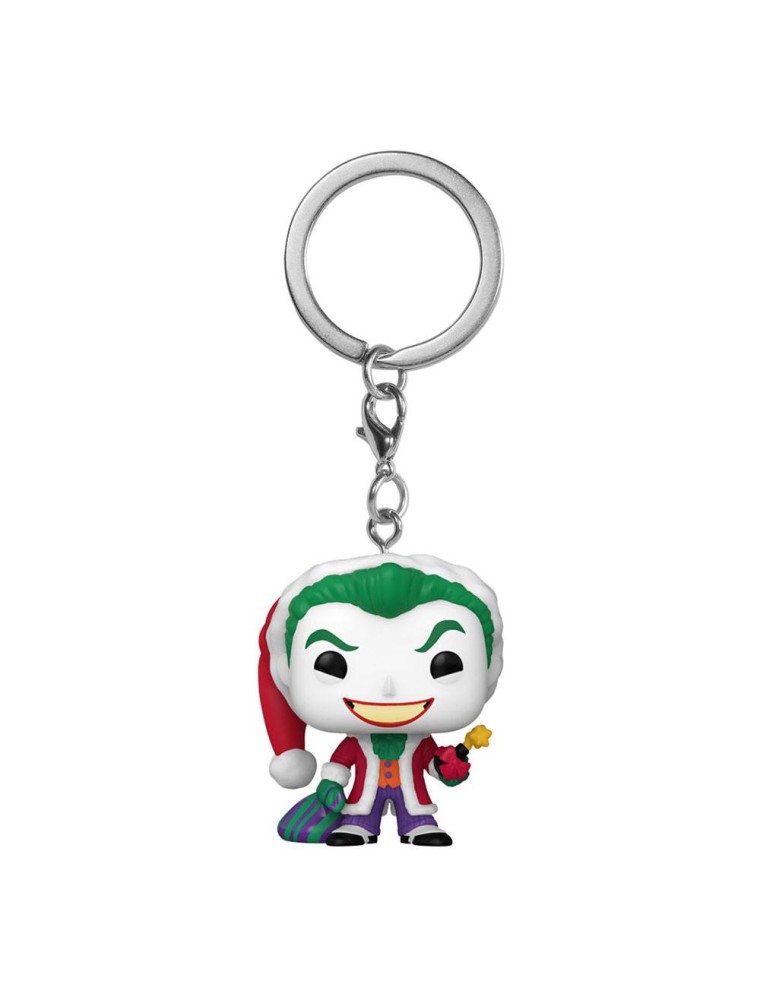 Dc Comics Holiday 2022 Pocket Pop! Vinile Portachiavis 4 Cm The Joker Display (12) Funko