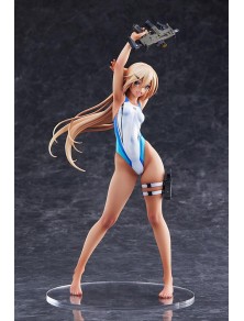 Arms Note Pvc Statua 1/7 Kouhai-chan Of The Swim Club Blue Line Swimsuit Ver. 29 Cm Amakuni