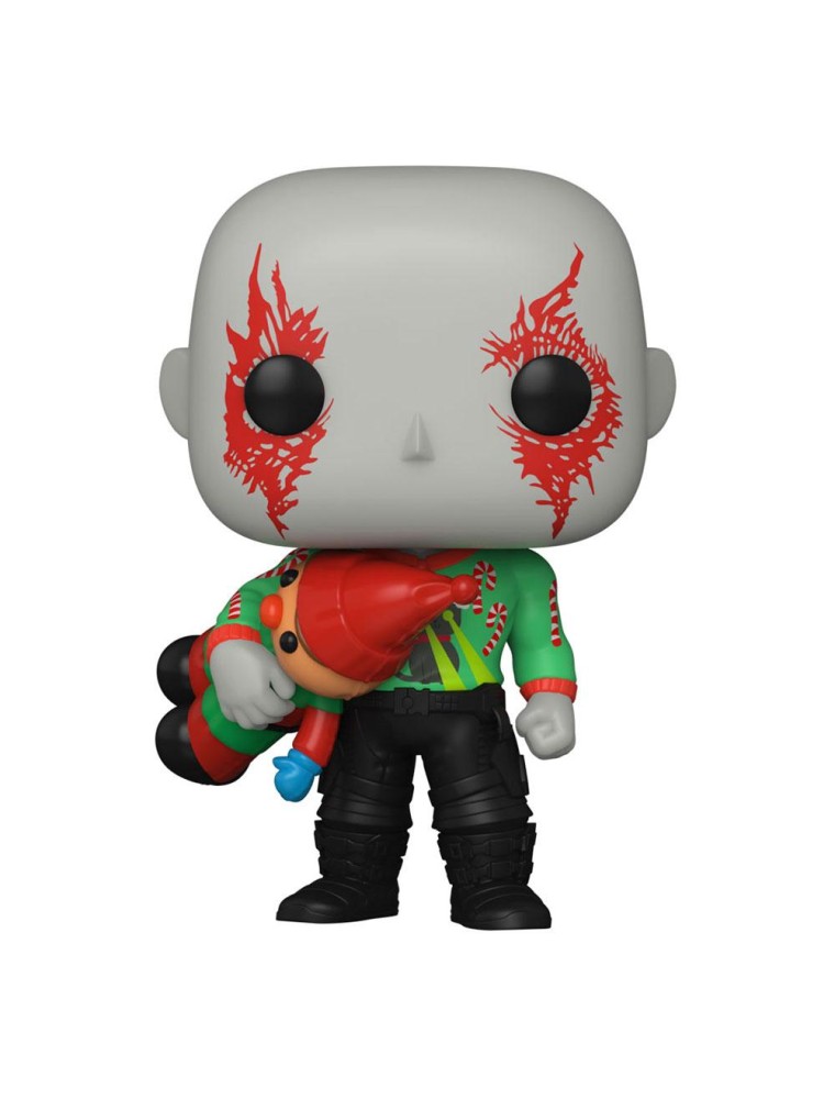 Guardiani Della Galassia Holiday Special Pop! Heroes Vinile Figura Drax 9 Cm Funko