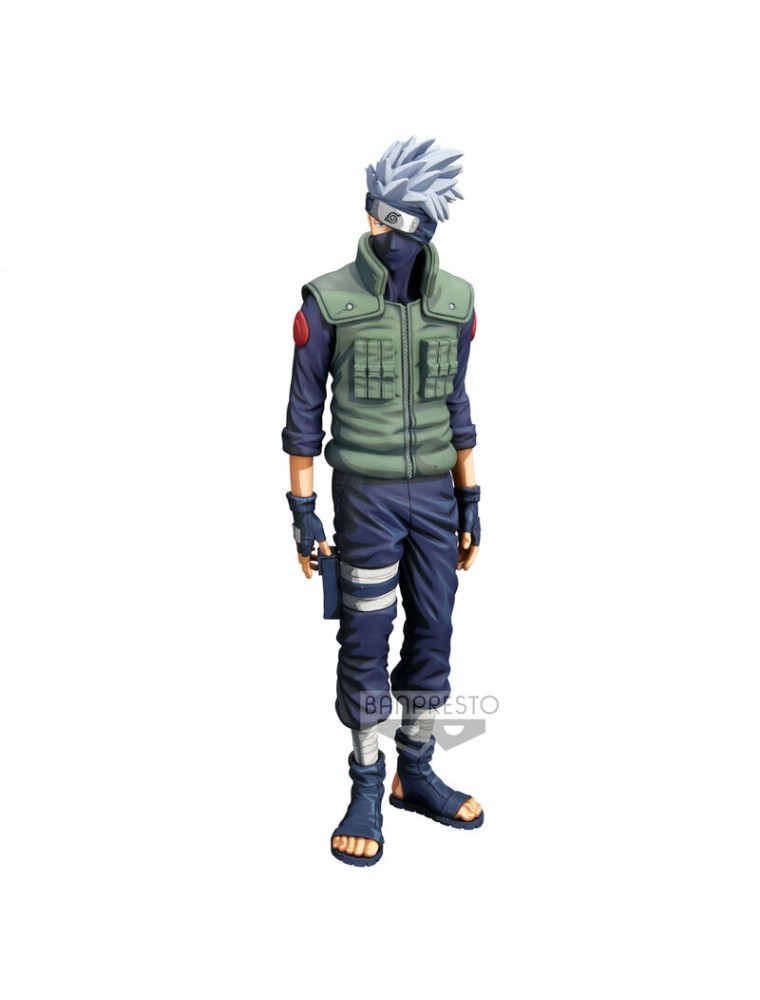 Naruto Shippuden Hatake Kakashi Grandista Figura 29cm Banpresto