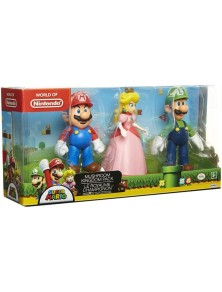 Super Mario Bros pack 3 figures 10cm Jakks Pacific