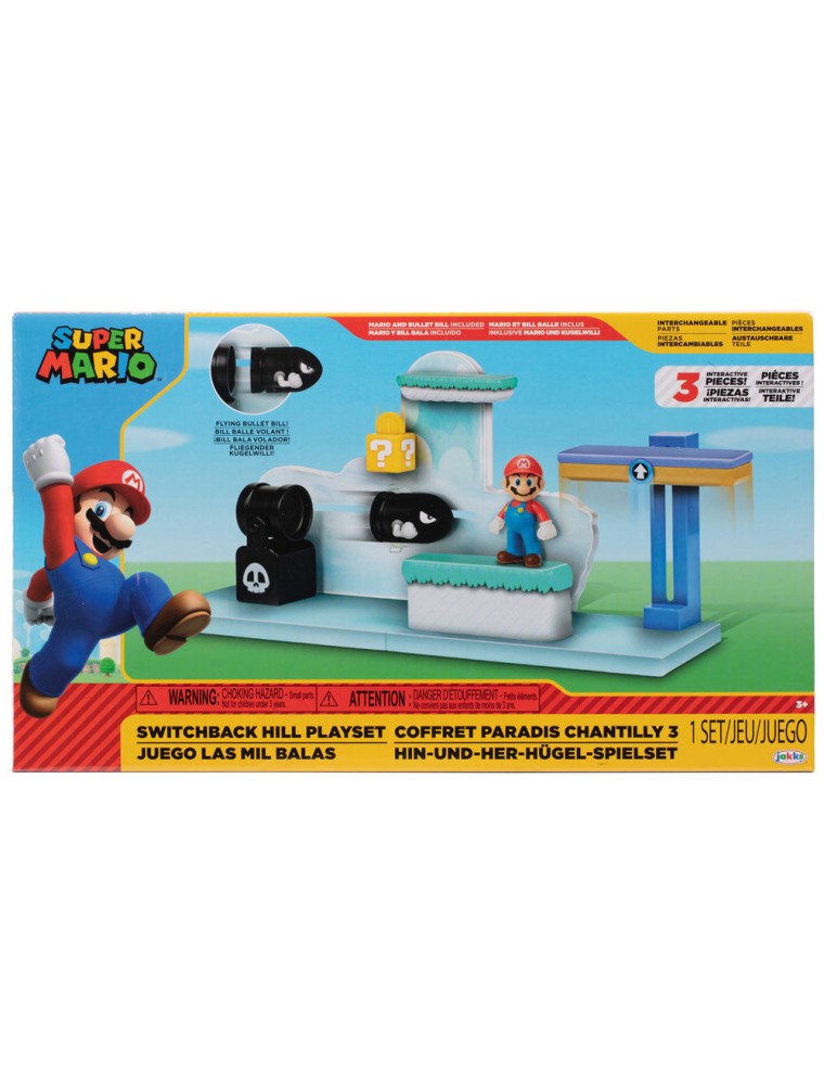 Super Mario Bros Switchback Hill playset Jakks Pacific