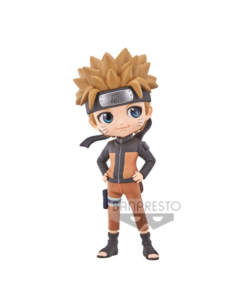 Naruto Shippuden Naruto Uzumaki Ver.b Q Posket Figura 14cm Banpresto