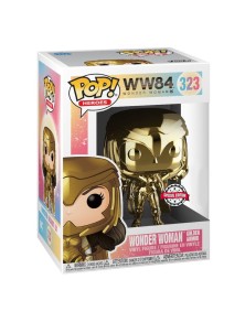 Pop Figura Dc Comics Wonder Woman 1984 Gold Power Esclusiva Funko