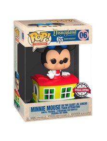 Pop Figura Disney Train Casey Jr- Minnie In Car 6 Esclusiva Funko