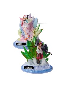 One Piece: Red Figuartszero Statua Shanks & Uta (Battaglia Extra) 24 Cm Bandai