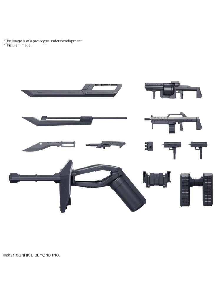 GUNDAM HIGH GRADE HG MODEL KIT AMAIM WEAPON SET 2 1/72 BANDAI