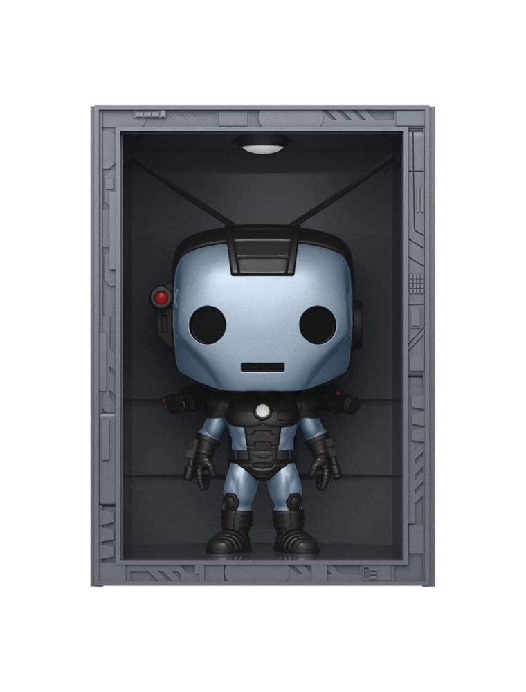 Marvel Pop! Deluxe Vinile Figura Hall Of Armor Iron Man Model 11 War Machine Px Esclusiva 9 Cm Funko