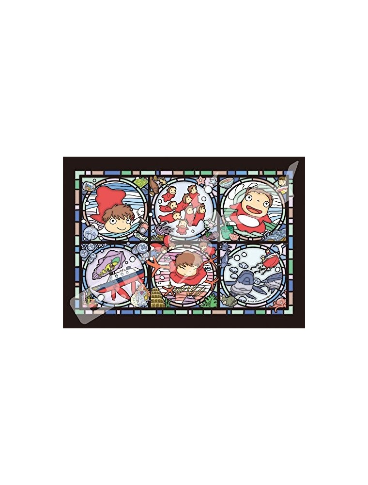 Ponyos 208  Pezzi Stained Glass Puzzle Puzzle Studio Ghibli