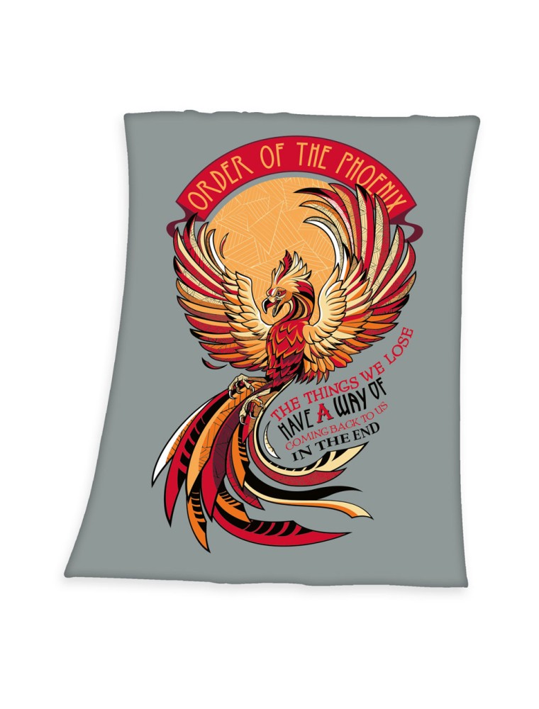 Harry Potter Fleece Blanket Order Of The Phoenix 130 X 170 Cm Herding