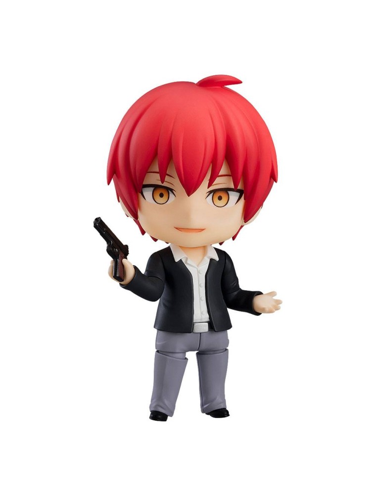 Assassination Classroom Nendoroid Action Figura Karma Akabane 10 Cm Orange Rouge