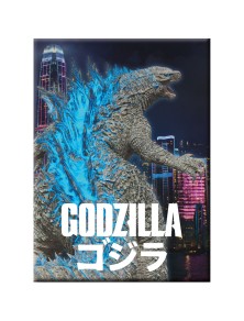 GODZILLA VS KONG CITY GODZILLA FLAT MAGN MAGNETI AQUARIUS ENT