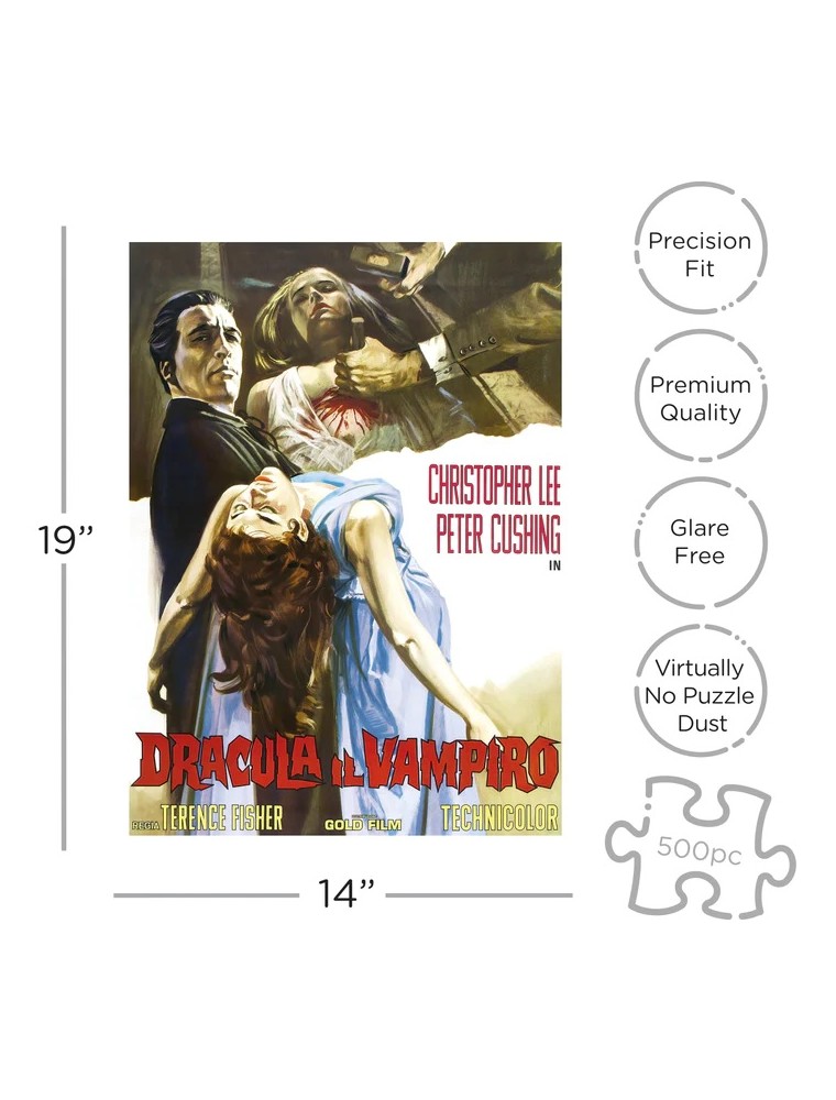 Hammer Dracula 500 Pezzi Puzzle Puzzle Aquarius Ent