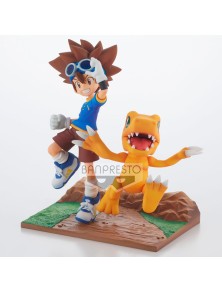 Digimon Adventure Adventure Archives Taichi E Agumon Figura 15cm Banpresto