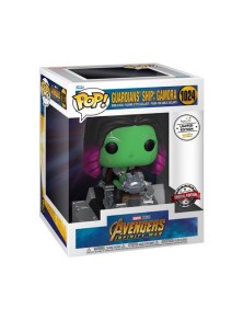 Marvel: Guardiani Della Galassia - Pop Funko Vinile Figura 1024 Deluxe Ship Gamora Ga Excl Funko Figures