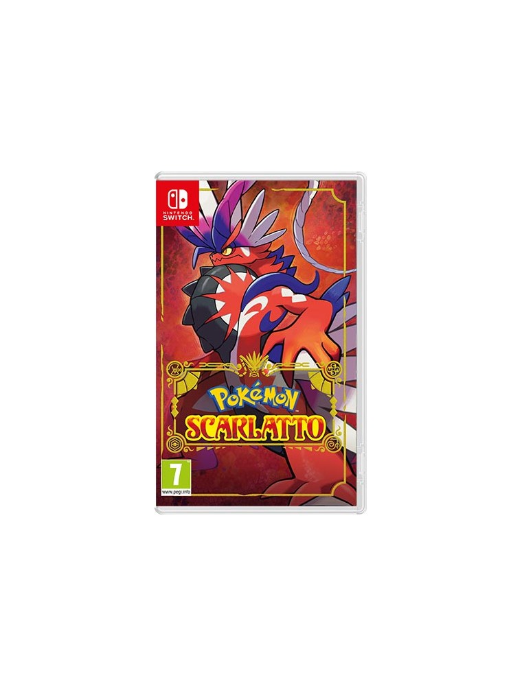 POKEMON SCARLATTO AVVENTURA - NINTENDO SWITCH