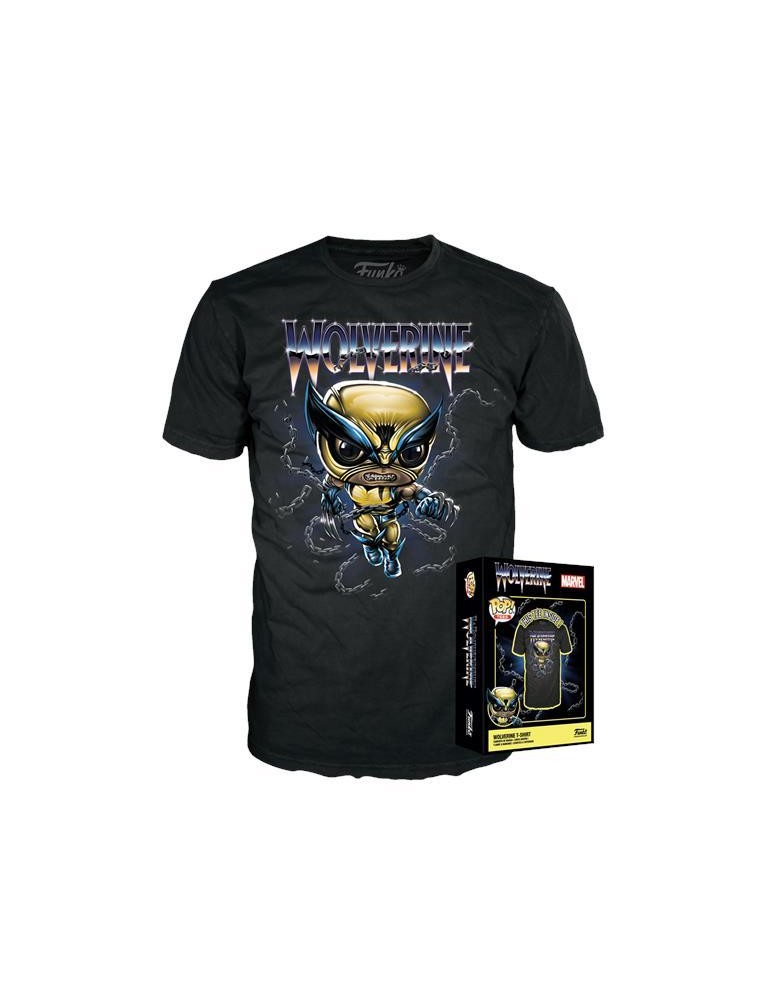 66582 - Marvel - Boxed Tee - Wolverine - S Funko Gadget