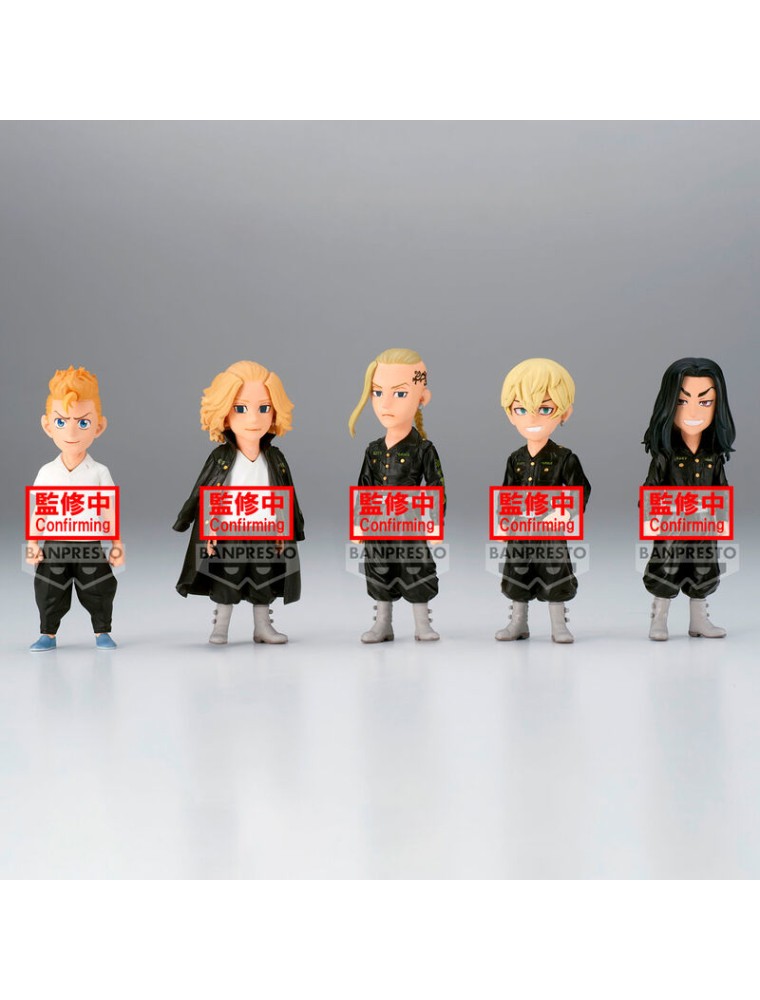 Pack 12 Figures Tokyo Revengers Vol.1 World Collectable Assortiti 7cm Banpresto