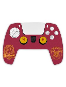 FREAKS PS5 SET CTRL COVER + GOMMINI HARRY POTTER GRIFONDORO CUSTODIE/PROTEZIONE