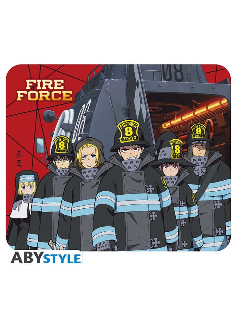 Fire Force - Flexible Tappetino Per Mouse - Company 8