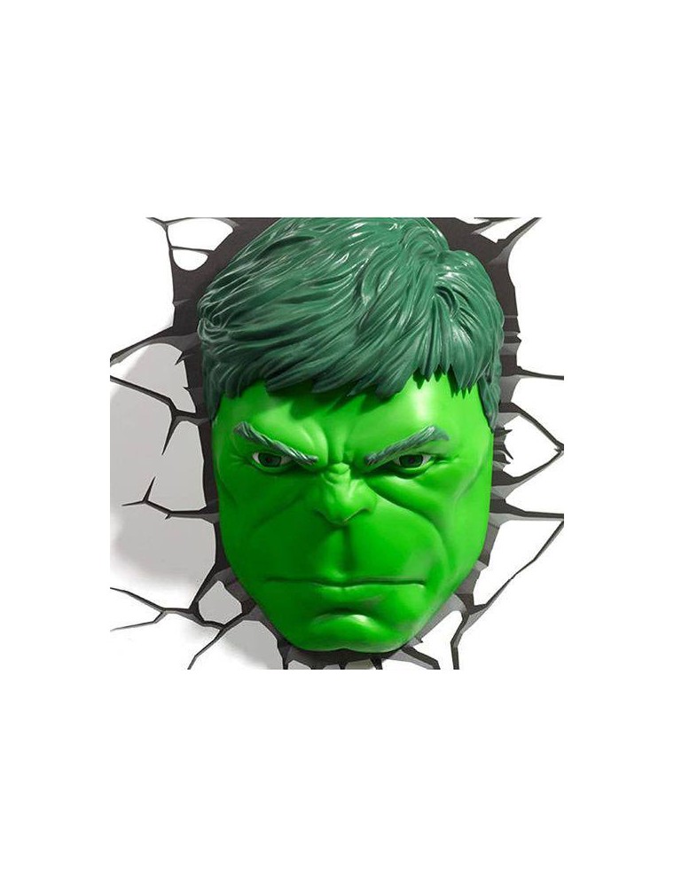 Marvel 3D LED Light Hulk Face 3D 3Dlight