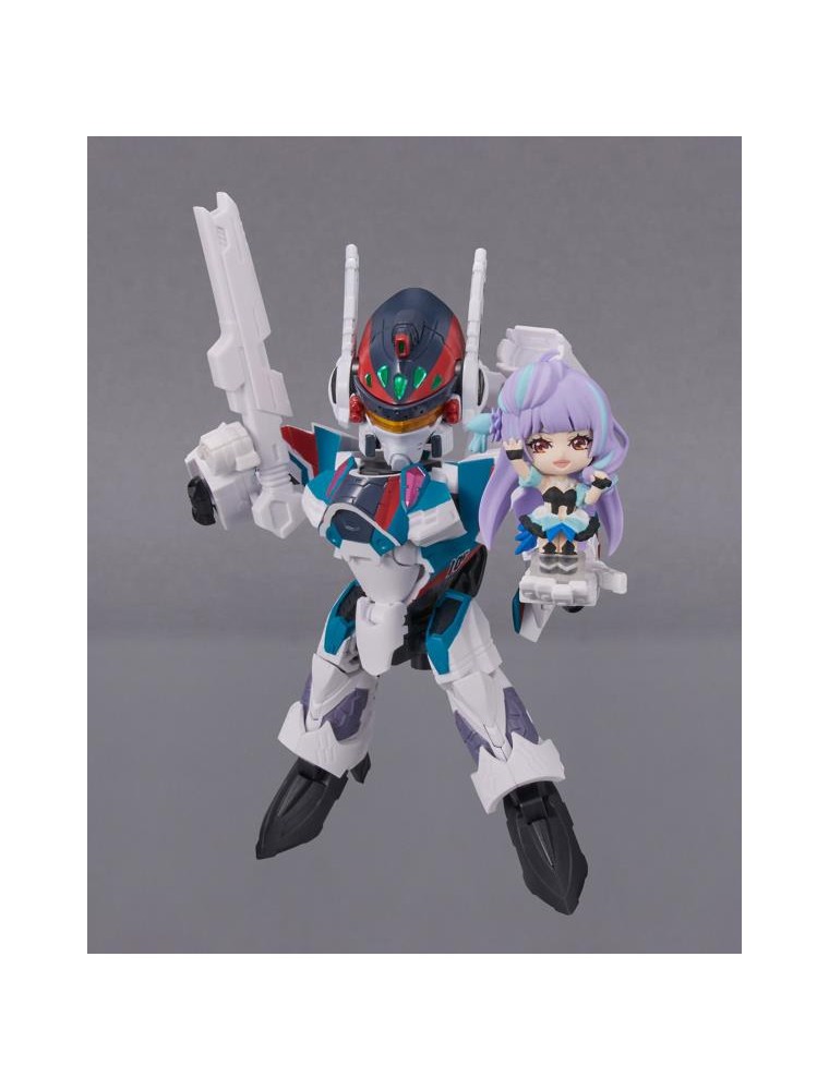 Macross Vf-31s Siegfried Mikumo Tiny Ses Action Figura Bandai