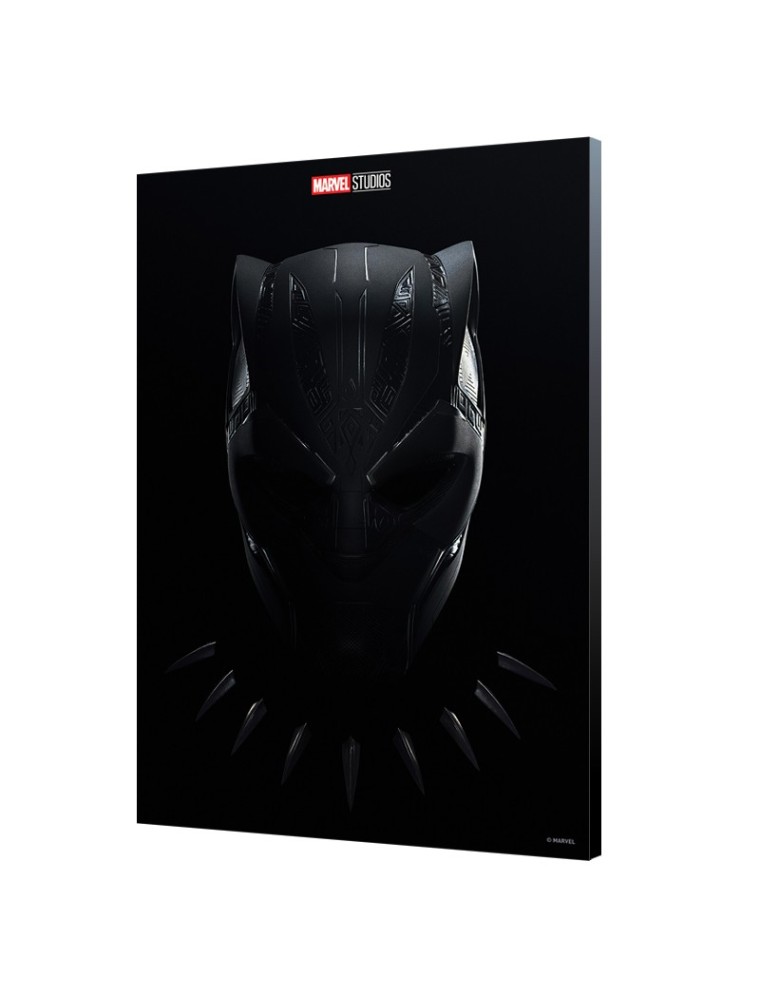 WAKANDA FOREVER THE PANTHER WOOD PANEL POSTER SEMIC