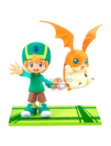 Digimon Adventure - Adventure Archives Takeru & Patamon Figura 15cm Banpresto