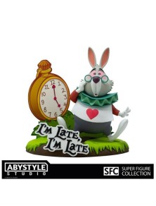 Abyfig043 - Disney: Alice In Wonderland - Super Figura Collection - White Rabbit 10cm Figures