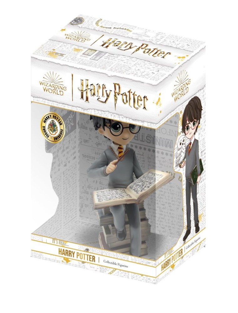 Hp Harry On Pile Of Spell Books Figura Figura Plastoy