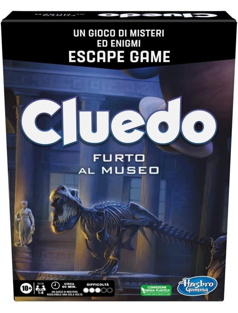 Cluedo - Escape: Furto Al Museo Giochi Da Tavolo