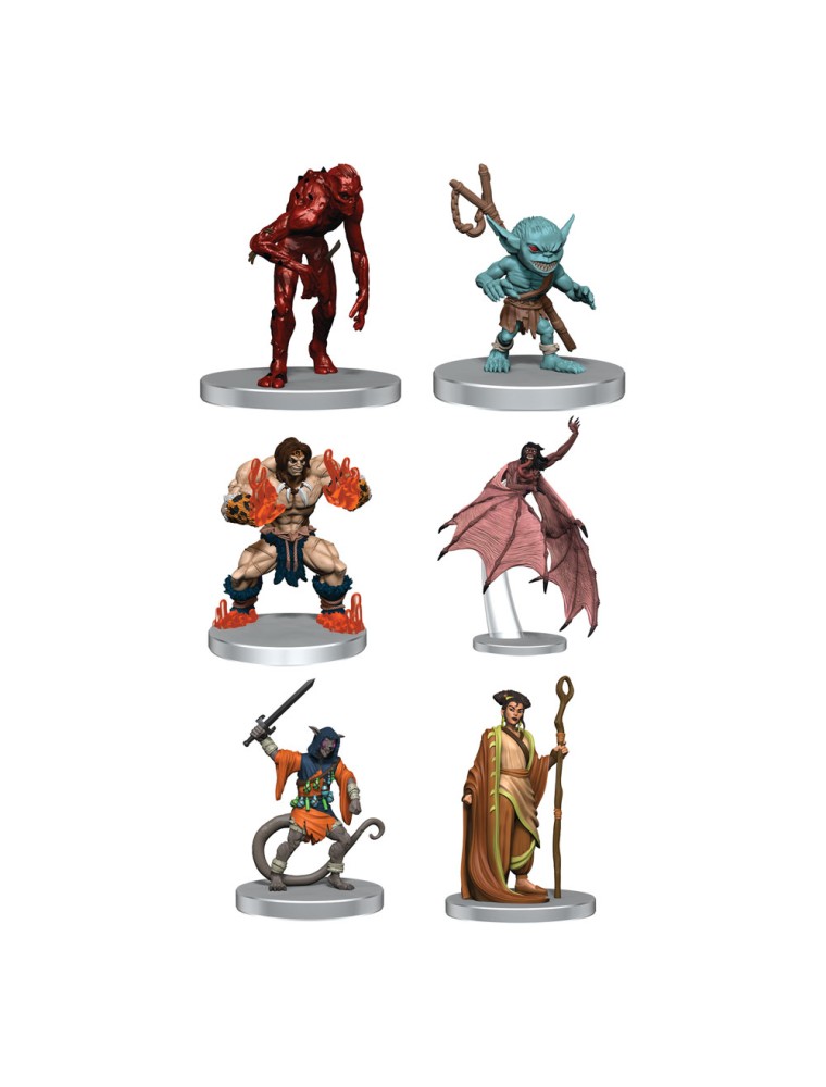 Pathfinder Battles Pre-painted Miniatures Fists Of The Ruby Phoenix - Danger Island Denizens Wizbambino