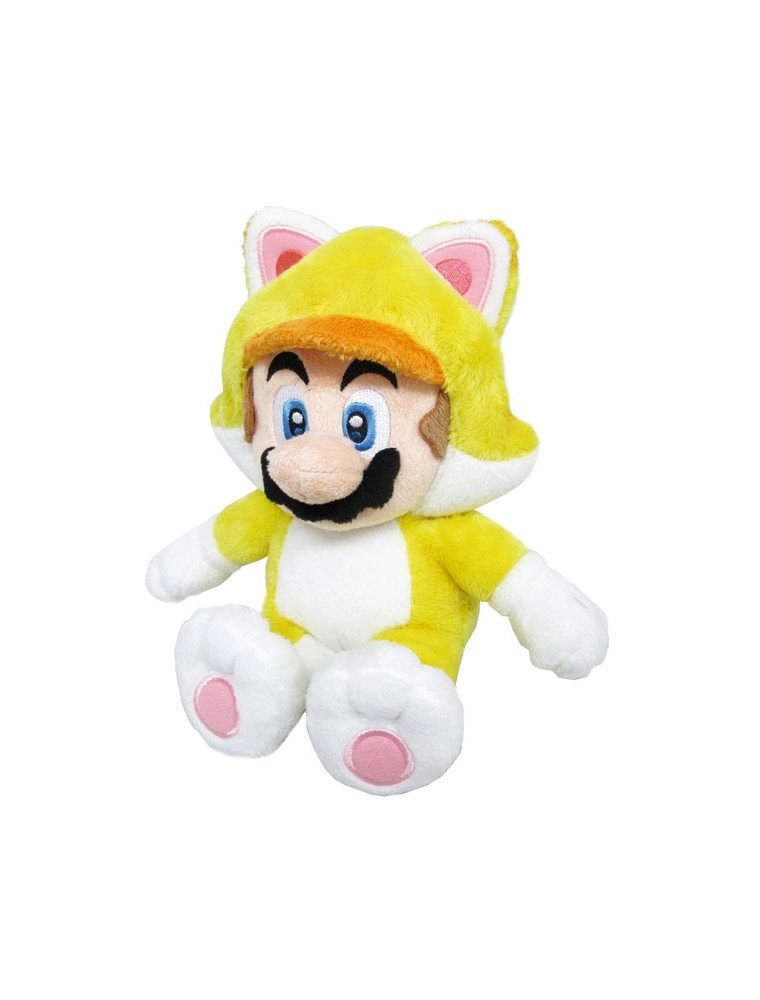 PELUCHE SUPER MARIO GATTO 25CM NINTENDO