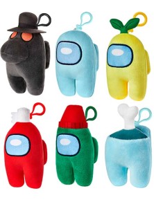 AMONG US PELUCHE A CLIP ASSORTIMENTO VIDEOGAMES