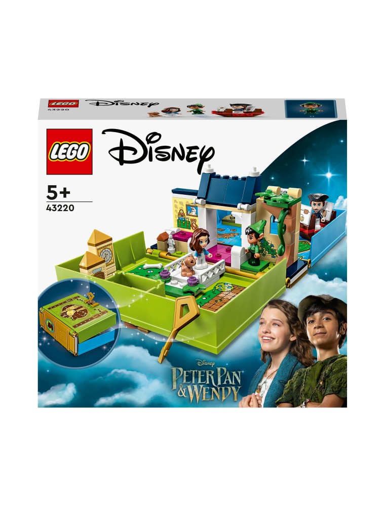 LEGO DISNEY CLASSIC 43220 - L'AVVENTURA DEL LIBRO DELLE FIABE DI PETER PAN E WENDY