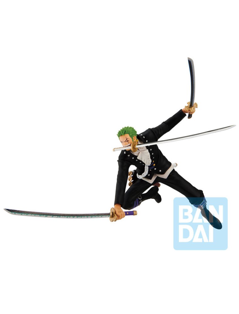 One Piece Film Red - More Beat - Figura Roronoa Zoro Ichibansho 11cm Banpresto