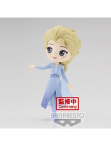 Disney Characters Frozen 2 Elsa Ver.a Q Posket Figura 14cm Banpresto