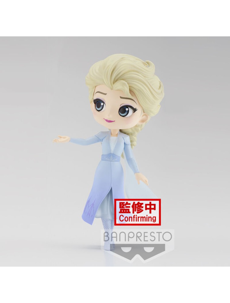 Disney Characters Frozen 2 Elsa Ver.b Q Posket Figura 14cm Banpresto